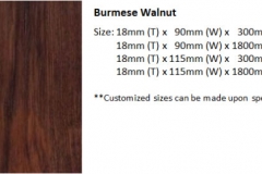 burmese walnut size