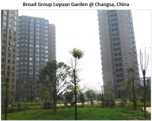 Broad Group Luyuan Garden in Changsa, China