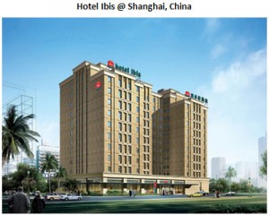 Hotel Ibis in Shainhai, China